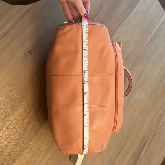 COACH KRISTEN Satchel Salmon purse - Picture 8 of 13